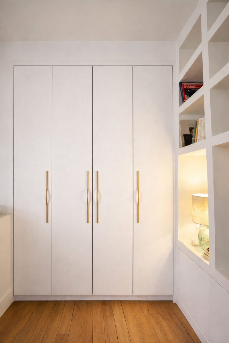 Aménagement placard de rangement sur-mesure
