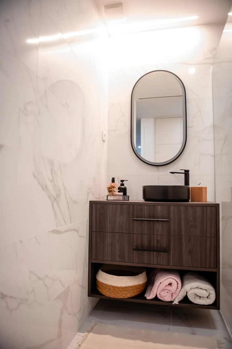 Meuble suspendu salle de bain enfant